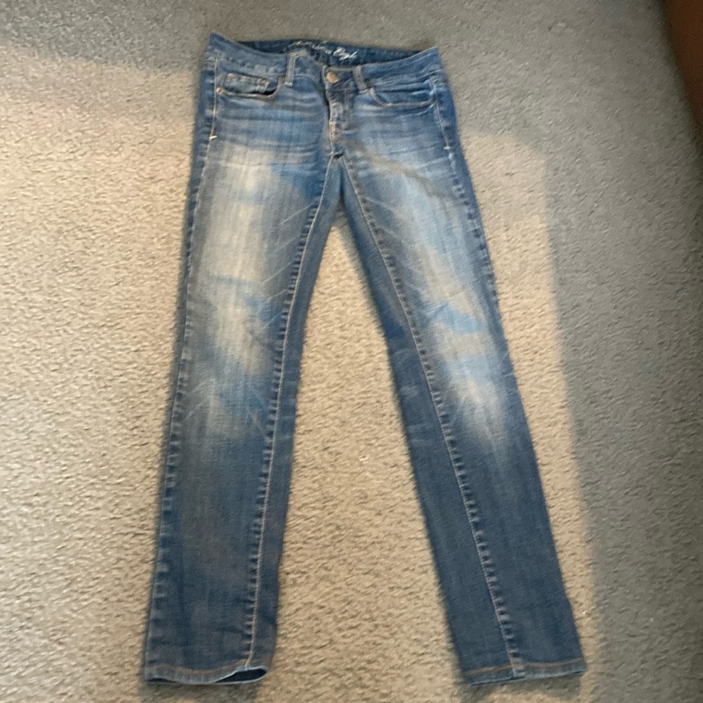 Low rise American eagle stretch fit jeans